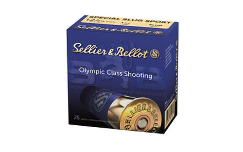 Ammunition Sellier&Bellot Shotshell 12Gauge S&B 12GA 2.75 1 OZ SLUG 25/250 • Model: Shotshell